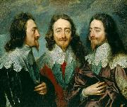 This triple portrait of King Charles I was sent to Rome for Bernini to model a bust on Anthony Van Dyck